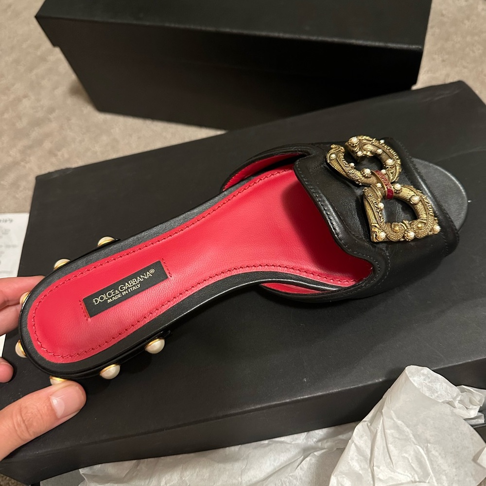 Dolce&Gabbana Amore Sandals.